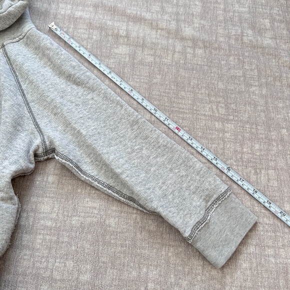 Vintage Hollister Lightweight Grey Hoodie Sweatshirt Size S - Picture 5 of 8